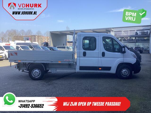 Opel MOVANO 2.2 140 pk DC Dubbel Cabine Open Laadbak/ 7 Pers./ 2.5t Trekverm./ Cruise/ Airco/ 288x215x35/ Pick up