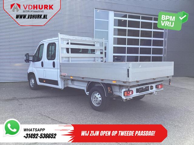 Opel MOVANO 2.2 140 pk DC Dubbel Cabine Open Laadbak/ 7 Pers./ 2.5t Trekverm./ Cruise/ Airco/ 288x215x35/ Pick up