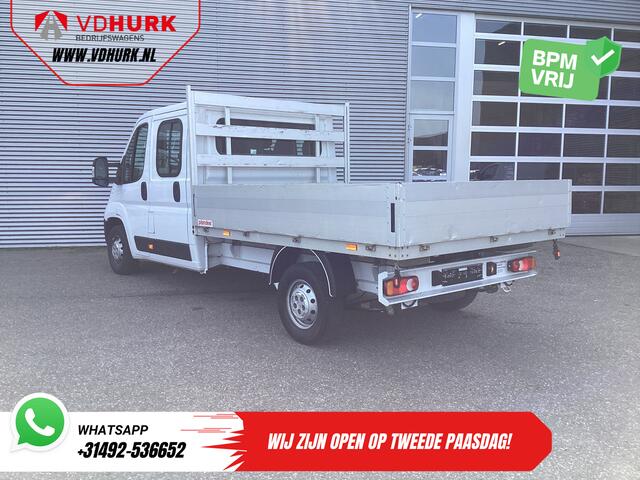Opel MOVANO 2.2 140 pk DC Dubbel Cabine Open Laadbak/ 7 Pers./ 2.5t Trekverm./ Cruise/ Airco/ 288x215x35/ Pick up