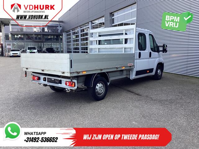 Opel MOVANO 2.2 140 pk DC Dubbel Cabine Open Laadbak/ 7 Pers./ 2.5t Trekverm./ Cruise/ Airco/ 288x215x35/ Pick up