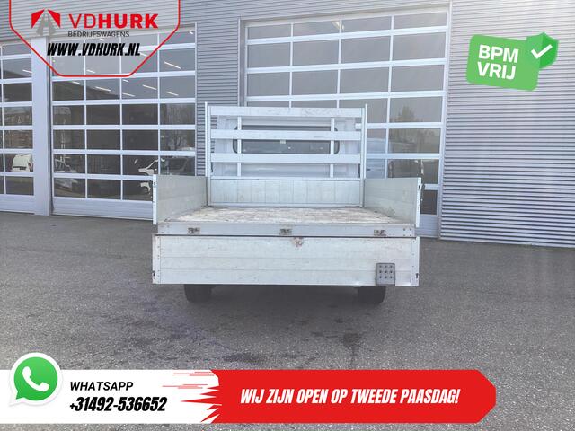 Opel MOVANO 2.2 140 pk DC Dubbel Cabine Open Laadbak/ 7 Pers./ 2.5t Trekverm./ Cruise/ Airco/ 288x215x35/ Pick up