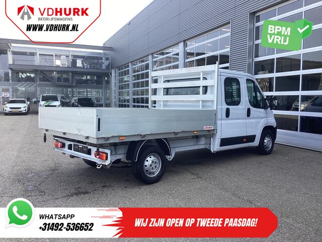 Opel MOVANO 2.2 140 pk DC Dubbel Cabine Open Laadbak/ 7 Pers./ 2.5t Trekverm./ Cruise/ Airco/ 288x215x35/ Pick up