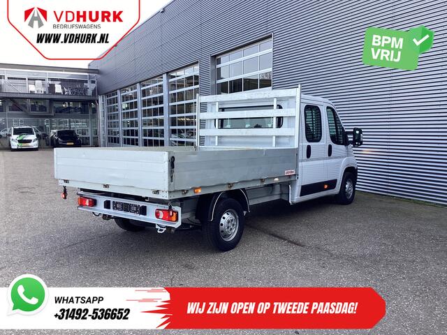 Opel MOVANO 2.2 140 pk DC Dubbel Cabine Open Laadbak/ 7 Pers./ 2.5t Trekverm./ Cruise/ Airco/ 288x215x35/ Pick up