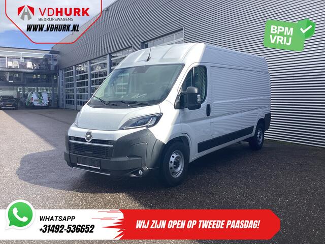 Opel MOVANO 2.2 140 pk L3H2 LED/ Virtual Cockpit/ 3.0t Trekverm./ 270Gr.Deuren/ Carplay/ Climate/ Navi/ Camera/ Cruise/ PDC