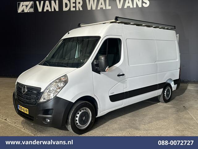 Opel MOVANO 2.3 CDTI 146pk L2H2 Euro6 Airco | Imperiaal | Navigatie | Camera | Cruisecontrol | 2500kg Trekhaak Parkeersensoren, Trap, Bijrijdersbank