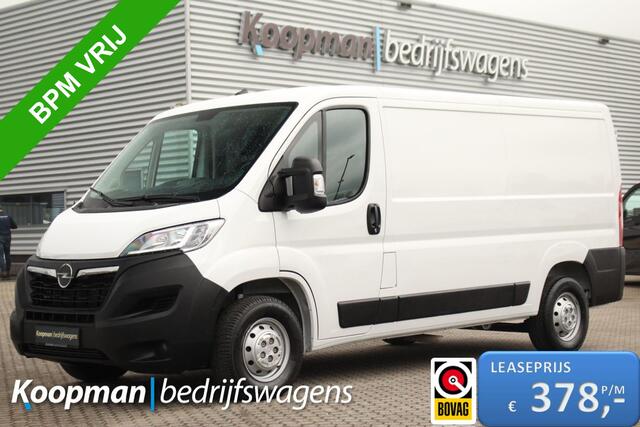 Opel MOVANO 2.2D 140pk L2H1 3.5t | Cruise | Carplay/Android | Navi | Camera | PDC | Lease 378,- p/m
