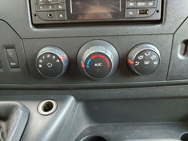 Opel MOVANO 2.3CDTI 146PK Bi-Turbo L2H2 3-Persoons Airco Cruise Trekhaak Pdc Schuifdeur ESP Bluetooth Betonplex Vloer Wandbetimmering EURO6 2.500KG Trekgewicht