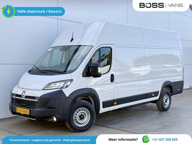 Opel MOVANO Electric 110kWh 270PK L3H3 420km WLTP BEV Elektrisch Snelladen Adaptive Cruise Control Climate control Navigatie Android Auto Laadkabel Parkeersensoren