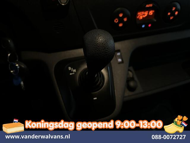 Opel MOVANO 2.3 Turbo 150pk Automaat L1H2 Euro6 Airco | Camera | Navigatie | Cruisecontrol | Imperiaal Sidebars, 2500kg Trekhaak, Parkeersensoren, Bijrijdersbank