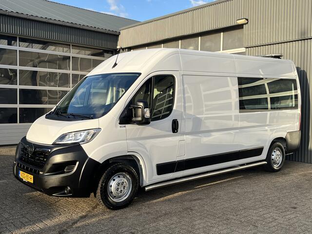 Opel MOVANO 2.2D 140 L3H2 Kastinrichting Airco Cruise controle Trekhaak 2500kg trekgewicht Apple carplay Omvormer 220V Werkplaatsinrichting 3-Persoons Achterruitrij camera Sortimo 1e eigenaar