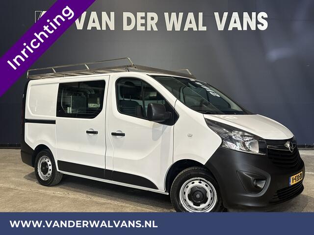 Opel VIVARO 1.6 CDTI 126pk L1H1 inrichting Euro6 Airco | Imperiaal | Camera | Navigatie | Trekhaak Cruisecontrol, LED, Parkeersensoren, Trap