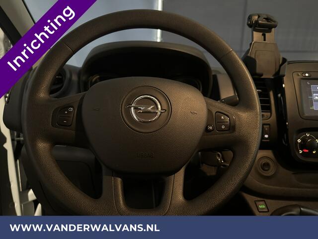 Opel VIVARO 1.6 CDTI 126pk L1H1 inrichting Euro6 Airco | Imperiaal | Camera | Navigatie | Trekhaak Cruisecontrol, LED, Parkeersensoren, Trap