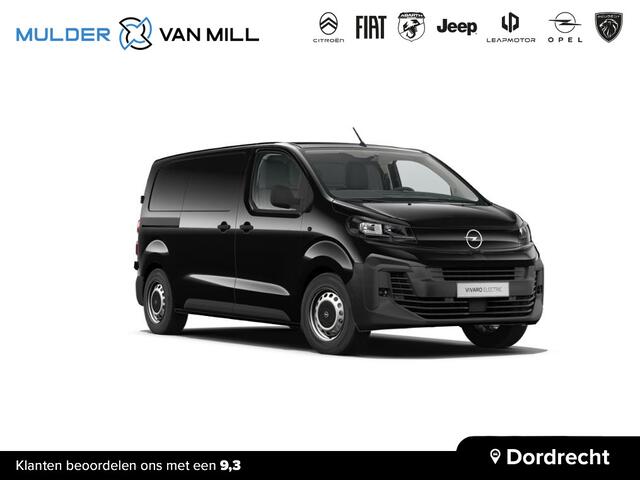 Opel VIVARO Electric L2 75 kWh 136pk AUTOMAAT | Multimedia | Apple Carplay | Android Auto | NAVI | Achteruitrijcamera | Parkeersensoren voor en achter | Scheidingswand comfort | Bestuurdersstoel comfort | Bank voorpassagiers | Reservewiel | van ¤46.797 voor ¤37.750 e