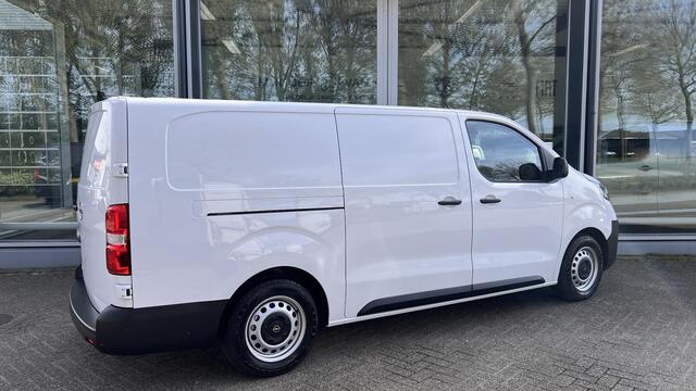 Opel VIVARO Electric L3 75 kWh AUTOMAAT | Multimedia | Apple Carplay | Android Auto | NAVI | Achteruitrijcamera | Parkeersensoren voor en achter | Dode hoek detectie | Scheidingswand comfort | Bestuurdersstoel comfort | Armsteun | Bank voorpassagiers | Reservewiel | 