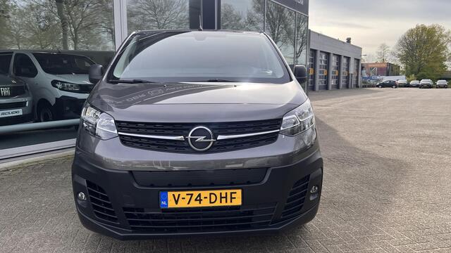 Opel VIVARO Vivaro-e L3 75 kWh 136pk AUTOMAAT | ACTIE OP = OP! | NAVI | Multimedia | Carplay | Parkeersensoren achter | Bestuurdersstoel comfort | Bank voorpassagiers | ECall pakket met voorverwarmen | Reservewiel | van ¤48.685 voor ¤31.995 | N0001
