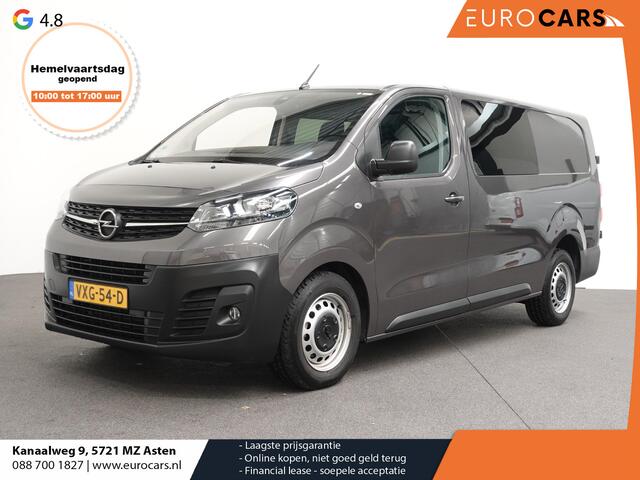 Opel VIVARO 1.5 CDTI L3H1 Dubbele Cabine 145PK Automaat Trekhaak Navigatie Airco Parkeersensoren Camera Cruise control