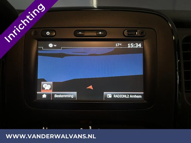 Opel VIVARO 1.6 CDTI 126pk L2H1 Inrichting Euro6 Airco | Camera | Navigatie | LED | Trekhaak | Cruisecontrol Parkeersensoren, Bijrijdersbank