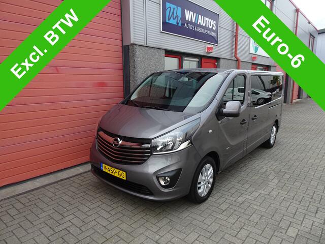 Opel VIVARO 1.6 CDTI L2H1 DC Sport EcoFlex 2 x schuifdeur compleet met inrichting
