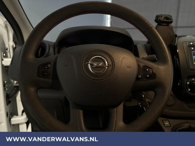 Opel VIVARO 1.6 CDTI 122pk L1H1 Euro6 Airco | 2x Zijdeur | Camera | Navigatie | LED | Cruiscontrol | Parkeersensoren, Sidebars, Bijrijdersbank