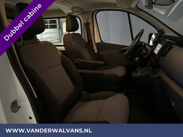 Opel VIVARO 1.6 CDTI 126pk L2H1 Dubbele cabine Euro6 Airco | 5-Zits | Navigatie | Trekhaak | Camera cruisecontrol, parkeersensoren, LED