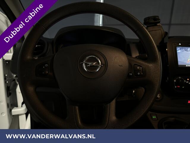 Opel VIVARO 1.6 CDTI 126pk L2H1 Dubbele cabine Euro6 Airco | 5-Zits | Navigatie | Trekhaak | Camera cruisecontrol, parkeersensoren, LED