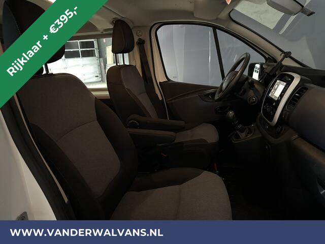 Opel VIVARO 1.6 CDTI 126pk L2H1 Dubbele Cabine Euro6 *Rijklaar Direct Rijden* Airco | 5-Zits | Camera | Navigatie | Trekhaak Cruisecontrol, Parkeersensoren