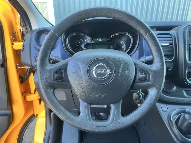 Opel VIVARO 1.6 CDTI L1H1 Dubbele schuifdeur Airco Cruise control Trekhaak 2000kg trekgewicht Bluetooth telefoon voorbereiding 3-Persoons 1e eigenaar Euro 6