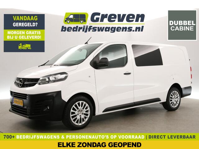 Opel VIVARO 2.0 CDTI L3H1 | Dubbele Cabine | 6 Persoons | Airco Cruise Carplay Camera Trekhaak Navi PDC