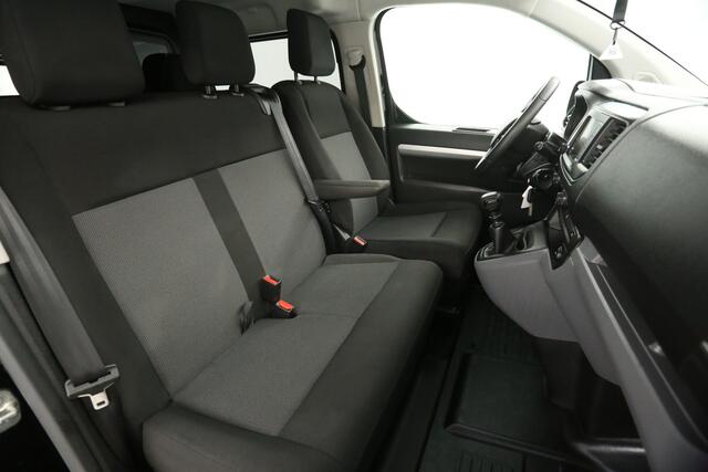 Opel VIVARO 2.0 CDTI L3H1 Dubbele Cabine Airco Camera Cruise 6 Persoons Carplay Navi PDC 2xSchuifdeur Trekhaak