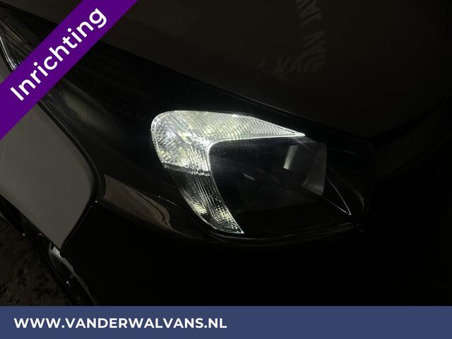 Opel VIVARO 1.6 CDTI 126pk L2H1 Inrichting Euro6 Airco | Imperiaal | Navigatie | Cruisecontrol | LED | Trekhaak Parkeersensoren, Bijrijdersbank