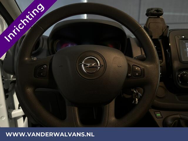 Opel VIVARO 1.6 CDTI 126pk L2H1 Inrichting Euro6 Airco | Imperiaal | Navigatie | Cruisecontrol | LED | Trekhaak Parkeersensoren, Bijrijdersbank