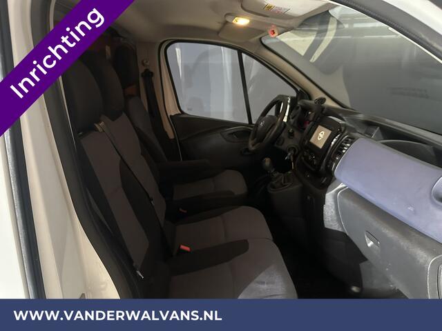 Opel VIVARO 1.6 CDTI 126pk L2H1 Inrichting Euro6 Airco | Imperiaal | Navigatie | Cruisecontrol | LED | Trekhaak Parkeersensoren, Bijrijdersbank