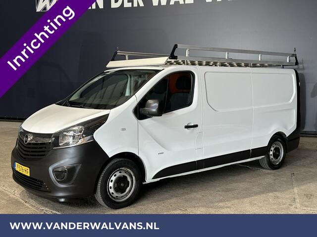 Opel VIVARO 1.6 CDTI 126pk L2H1 Inrichting Euro6 Airco | Imperiaal | Navigatie | Cruisecontrol | LED | Trekhaak Parkeersensoren, Bijrijdersbank