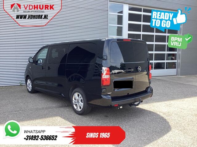 Opel VIVARO 2.0 CDTI 180 pk Aut. DC Dubbel Cabine BPM VRIJ! 2xSchuifdeur/ Adapt. Cruise/ Stuurverw./ Carplay/ LMV/ PDC/ Camera/ Afn.Trekhaak