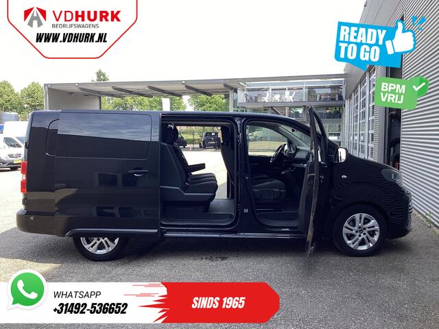 Opel VIVARO 2.0 CDTI 180 pk Aut. DC Dubbel Cabine BPM VRIJ! 2xSchuifdeur/ Adapt. Cruise/ Stuurverw./ Carplay/ LMV/ PDC/ Camera/ Afn.Trekhaak
