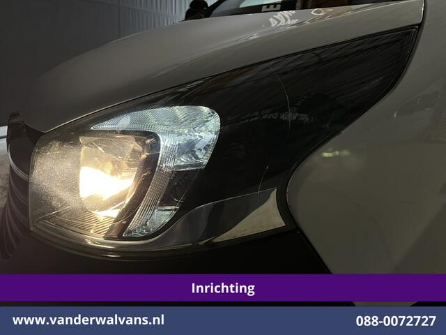 Opel VIVARO 1.6 CDTI 126pk L1H1 Inrichting Euro6 Airco | Navigatie | LED | Cruisecontrol | Trekhaak Parkeersensoren, Bijrijdersbank