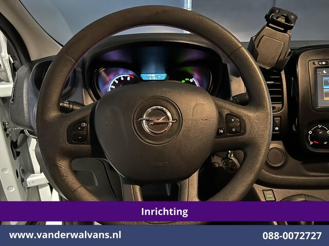 Opel VIVARO 1.6 CDTI 126pk L1H1 Inrichting Euro6 Airco | Navigatie | LED | Cruisecontrol | Trekhaak Parkeersensoren, Bijrijdersbank
