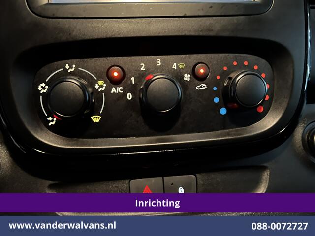 Opel VIVARO 1.6 CDTI 126pk L1H1 Inrichting Euro6 Airco | Navigatie | LED | Cruisecontrol | Trekhaak Parkeersensoren, Bijrijdersbank