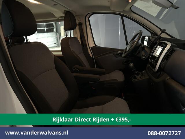 Opel VIVARO 1.6 CDTI 126pk L2H1 Dubbele Cabine Euro6 *Rijklaar Direct Rijden* Airco | 5-Zits | Camera | Navigatie | Trekhaak Cruisecontrol, Parkeersensoren