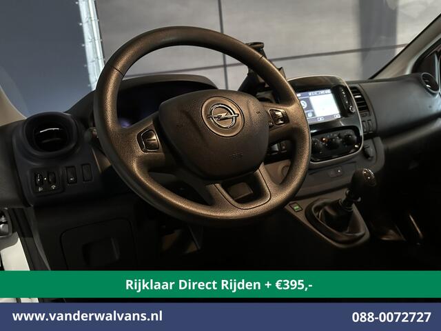 Opel VIVARO 1.6 CDTI 126pk L2H1 Dubbele Cabine Euro6 *Rijklaar Direct Rijden* Airco | 5-Zits | Camera | Navigatie | Trekhaak Cruisecontrol, Parkeersensoren
