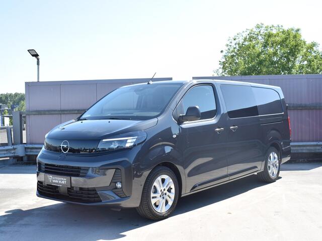 Opel VIVARO Electric 75 kWh Dubbele Cabine | 8 jaar garantie | 2x schuifdeur | Dynamic Comfort NAV Pakket | Comfort Pakket | Exterieur pakket | Winterpakket | Betimmering | LM velgen | Rijklaarprijs