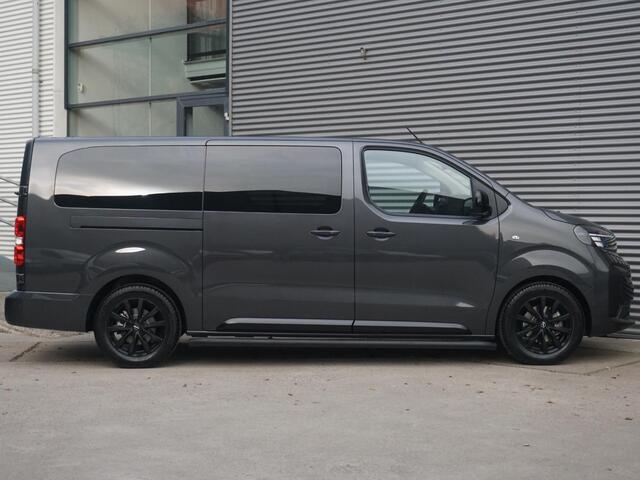 Opel VIVARO Electric 75 kWh Dubbele Cabine | 2x schuifdeur | Surround View NAV Pakket | Winterpakket | Exterieur pakket | Comfort Pakket | Betimmering | LM velgen | RVS sidebars | Full Eco LED verlichting | rijklaarprijs