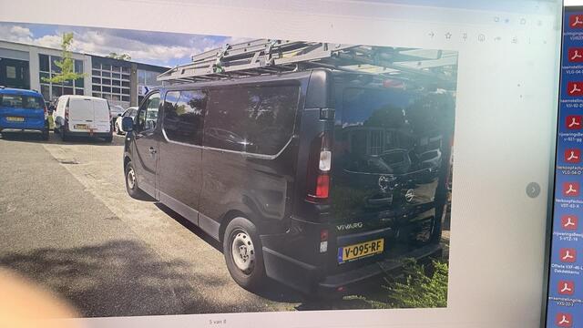 Opel VIVARO 1.6 CDTI L2H1 Dubbele Cabine Edition Airco Cruise Control Navigatie Imperiaal Trekhaak APK t/m 10-'26