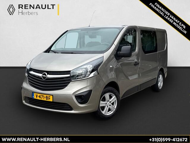 Opel VIVARO 1.6 CDTI L1H1 DC Sport EcoFlex DUBBELE CABINE / TREKHAAK / ACHTERKLEP / AIRCO / BLUETOOTH