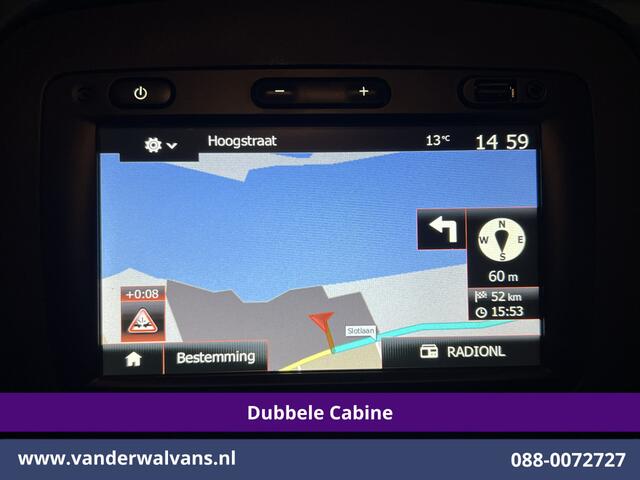 Opel VIVARO 1.6 CDTI 126pk L2H1 Dubbele cabine Euro6 Airco | 5-Zits | Camera | Navigatie | Omvormer | Trekhaak Cruisecontrol, Parkeersensoren