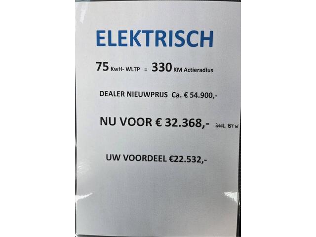 Opel VIVARO Vivaro-e / Citroen e-Jumpy 75kWh Business 9 Pers. Airco Cruisecontrol Prijs incl. BTW ¤32.368,-