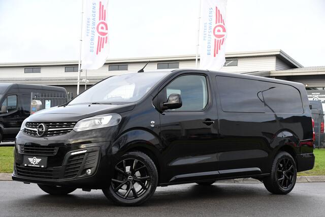 Opel VIVARO 2.0 CDTI L3H1 DC Black Edition Adaptieve Cruise, 360 Camera, LED, Carplay, 177pk, Sensoren, Clima, Stoelverwarming, Sensoren, Uniek!