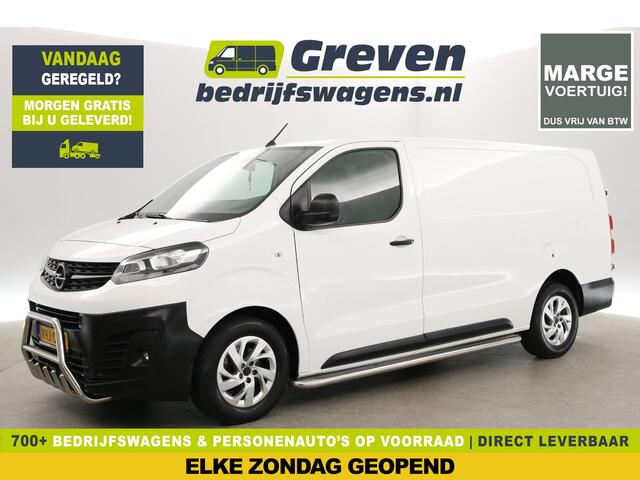 Opel VIVARO 2.0 CDTI L3H1 | MARGE | Airco | Cruise | 3-Zits | Camera | Trekh. | Carplay | Navi | Parkeersens. | Bullbar