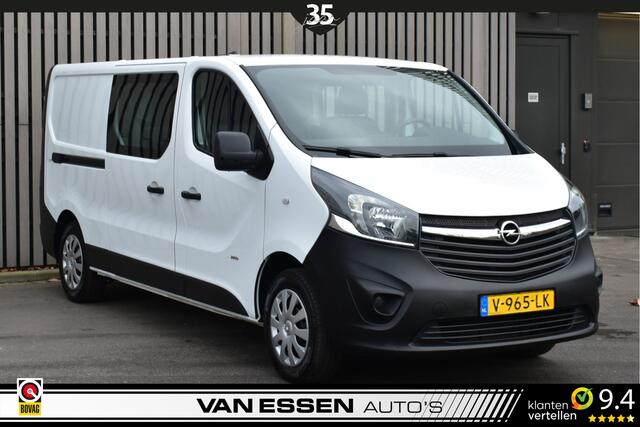 Opel VIVARO 1.6 CDTI L2H1 DC Edition 6 Persoons Trekhaak NL-Auto! Excl. BTW!