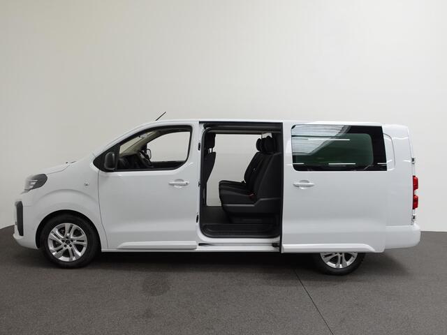 Opel VIVARO 2.0 Diesel 180 S&S L3 Automaat Dubbele Cabine 2 schuifdeuren Android Auto/Apple CarPlay Navigatie Keyless Entry&Start Climate Control Camera Cruise Control Houten afwerking laadruimte Trekhaak lichtmetalen velgen